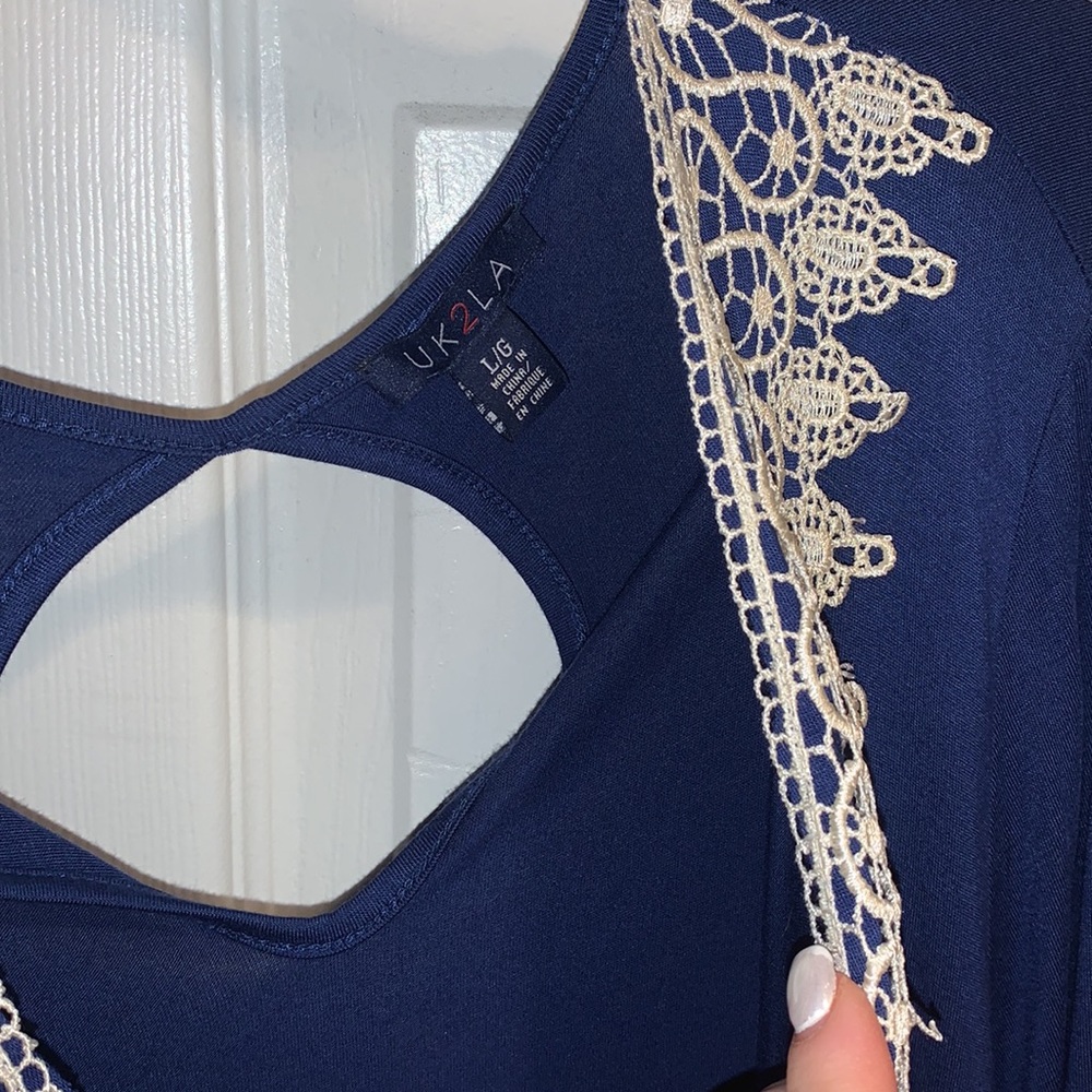 Blue Romper - Picture 3 of 5